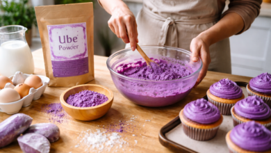 How to use ube powder in cooking and baking