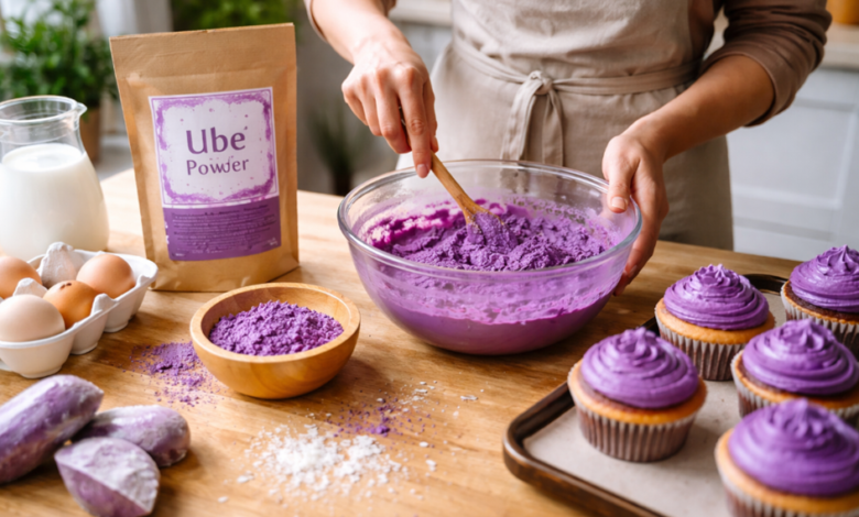 How to use ube powder in cooking and baking